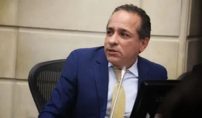 Alexander López Maya, presidente del Senado.