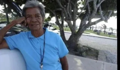 Ana Alvarado también se destacó en la práctica del atletismo.