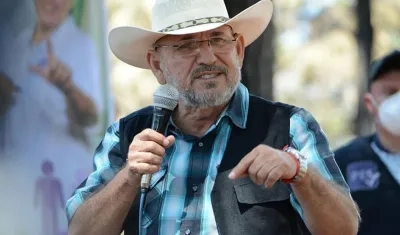 Hipólito Mora, fundador de los civiles Grupos de Autodefensa 