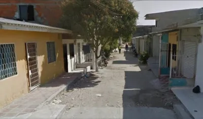 Calle 56 carrera con carrera 15F del barrio Las Colonias 