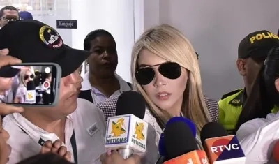 Day Vásquez el día que se presentó ante la Procuraduría General