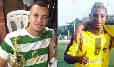 Jhosimar Pallares y Reynaldo Martínez, asesinados en Siape