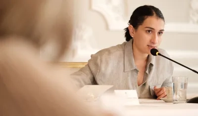 Laura Sarabia, exjefa del Gabinete