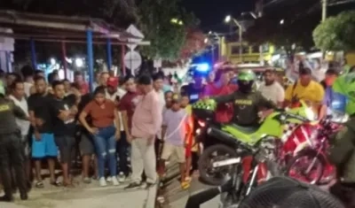 El hombre murió en el lugar de los hechos
