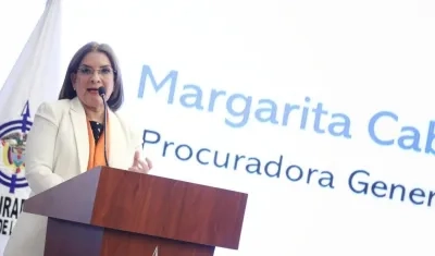 La Procuradora General de la Nación, Margarita Cabello.