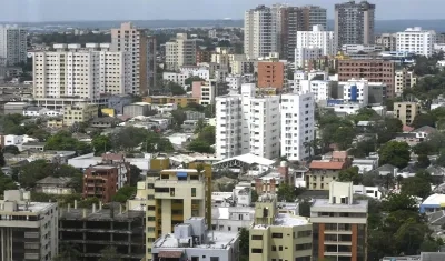 Panorámica de Barranquilla.