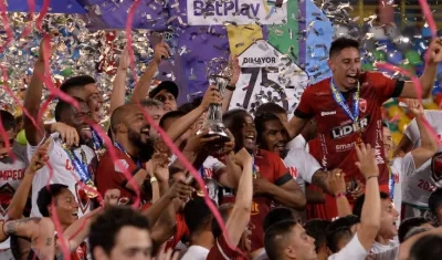 Patriotas había ganado 1-0 el partido de ida, en Tunja. 