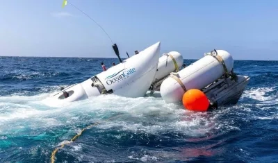 El submarino desaparecido.