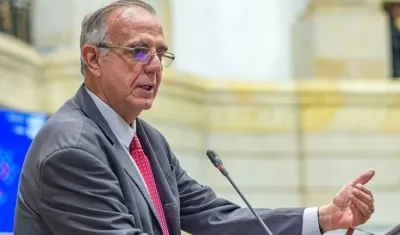 Iván Velásquez, ministro de Defensa Nacional.