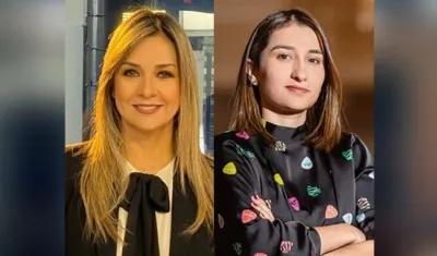 Vicky Dávila y Laura Sarabia