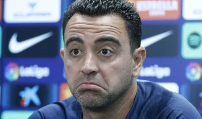 Xavi Hernández, entrenador del Barcelona. 
