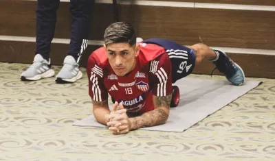 El argentino Emanuel Olivera, defensa central del Junior.