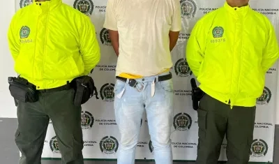 Andrés Mauricio Coba Silvera, capturado.