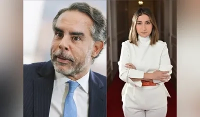 Armando Benedetti y Laura Sarabia