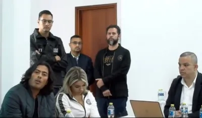 Nicolás Petro y Daysuris Vásquez.