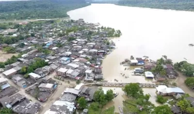 Imagen del Bajo Baudó.