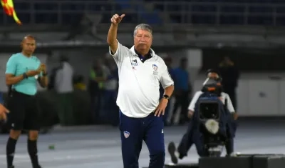 Hernán Darío Gómez, técnico del Junior.