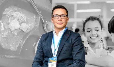 El Gobernador del Magdalena, Carlos Caicedo.