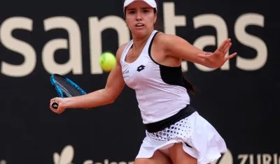 La tenista colombiana Camila Osorio.