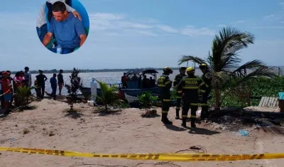 Carlos Bossio en Siape, en donde se practicaron las diligencias de levantamiento.