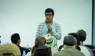 El Alto Comsionado de Paz, Danilo Rueda.