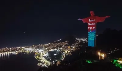 La imagen del Cristo Redentor.