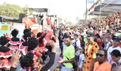 El caos que se vivió en el Cumbiódromo de la Vía 40, en la Batalla de Flores de 2023.