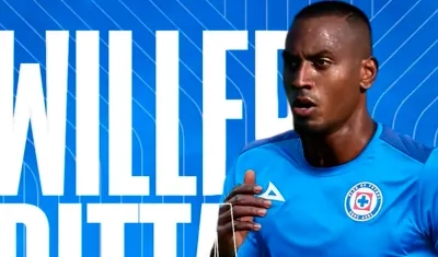 Willer Ditta será el tercer colombiano en la plantilla del Cruz Azul.