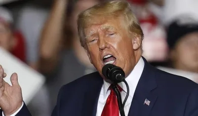 El expresidente de Estados Unidos Donald Trump.