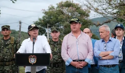 El Presidente Gustavo Petro en el Huila