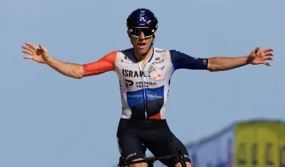 El ciclista canadiense Michael Woods.