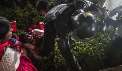 Imagen del enfrentamiento.