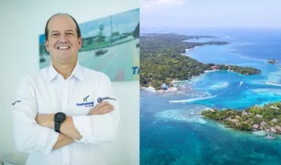 Fernando Isaza y las Islas del Rosario.