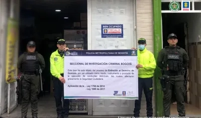 Fiscalía en extinción de dominio.