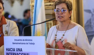 Ministra de Trabajo, Gloria Inés Ramírez.