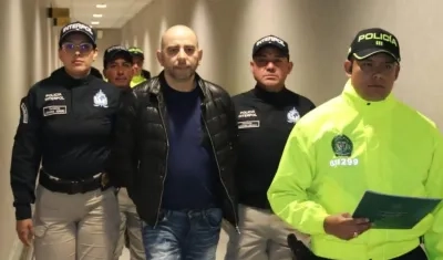 Freddy Castillo Carrillo, alias 'Pinocho', cuando fue extraditado de España.