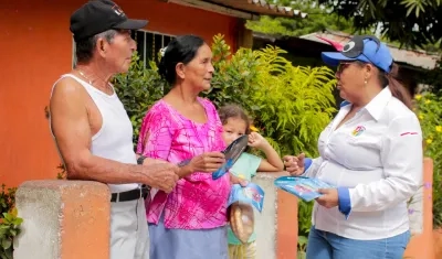 Jornada de prevención contra el dengue.