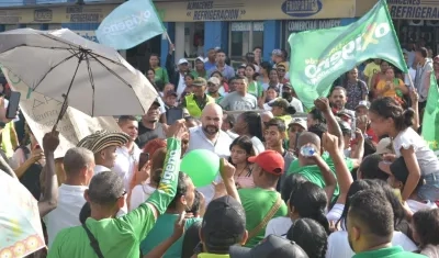 El candidato a la Alcaldía de Barranquilla, Luis Enrique Guzmán.