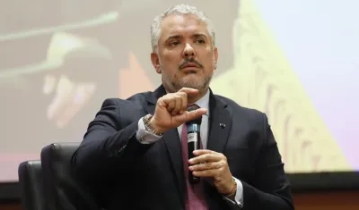 Iván Duque, expresidente de Colombia.