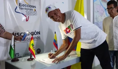 Inscripción de la lista al Concejo del Pacto Histórico en Barranquilla