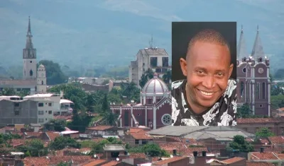 Imagen del municipio de Tuluá y de John Fredy Córdoba Mosquera