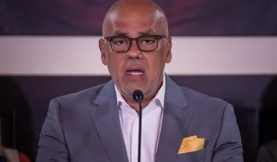 El presidente de la Asamblea Nacional de Venezuela, Jorge Rodríguez. 