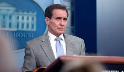 Portavoz de la Casa Blanca, John Kirby.