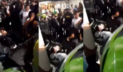 La víctima murió en el lugar de los hechos. 