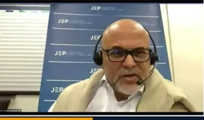 El exjefe paramilitar Salvatore Mancuso.