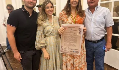 Subsecretaria de la Oficina de Pasaportes del Atlántico, María Malka Irina León Carrillo.