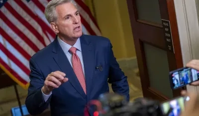 El líder de la Cámara de Representantes de EE.UU., Kevin McCarthy.