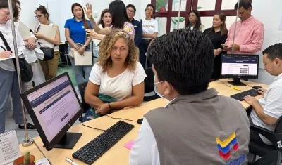 Atención de migrantes en los programas del Distrito.