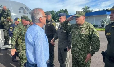 MinDefensa llegando a Buenaventura