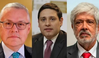 Néstor Osuna, Mauricio Lizcano y Germán Umaña. 